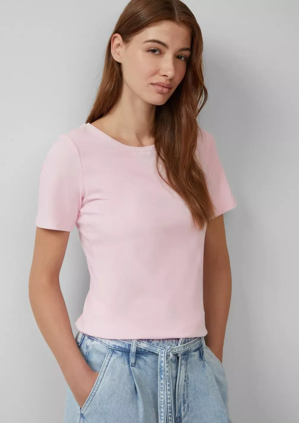 Футболка из джерси Interlock Slim Fit s.Oliver