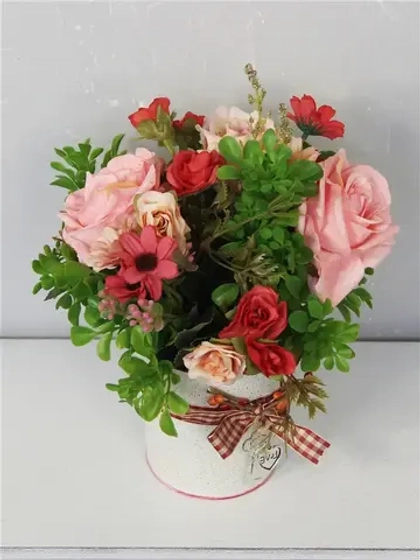 Композиция из искусственных растений "Прованские травы"