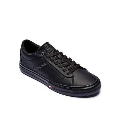 Кожаные кроссовки vulc Tommy Hilfiger - черный(FM0FM05201)