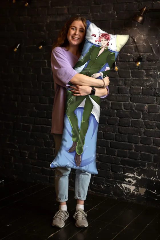 Дакимакура Нориаки Какёин и Джотаро Куджо