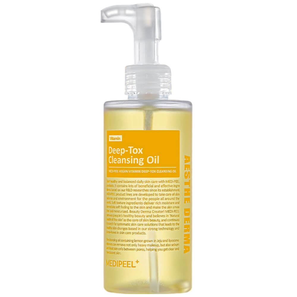Витаминное гидрофильное масло с липосомами Medi-Peel Vegan Vitamin Deep-Tox Cleansing Oil