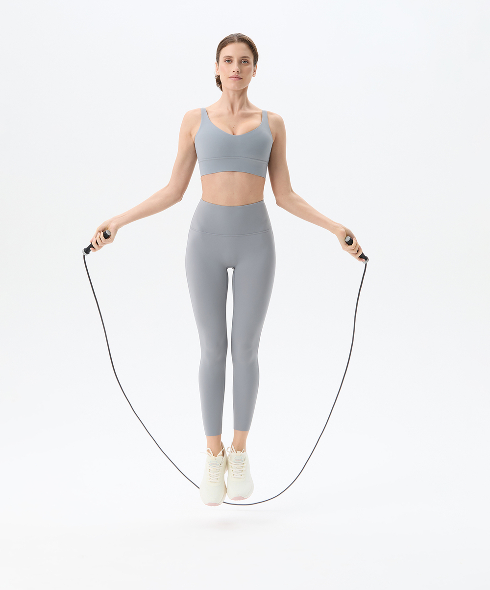 Скакалка RP-601 ПВХ, с утяжелителями, 3 м, черный