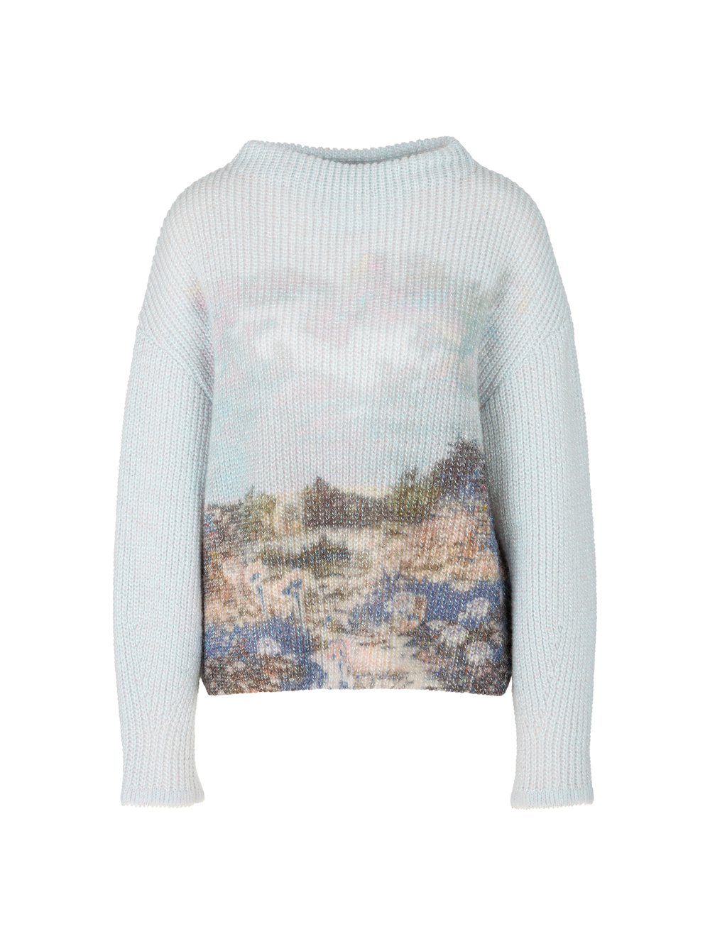 Свитер из шерсти альпака (Knitted in Germany)