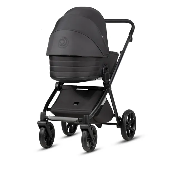 Коляска 2 в 1 Tutis Mio 3+ Black Edition Obsidian