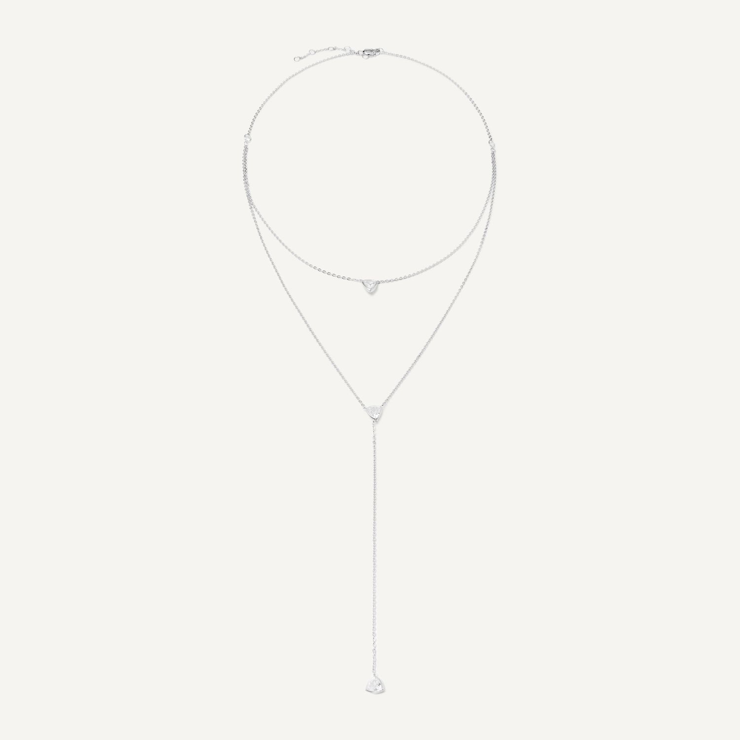 Многослойное Колье Chains and Crystals Necklace