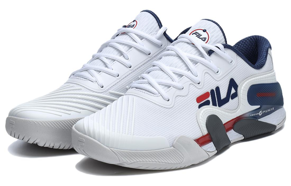 FILA Potenza Evo Tennis Shoes "White Blue"