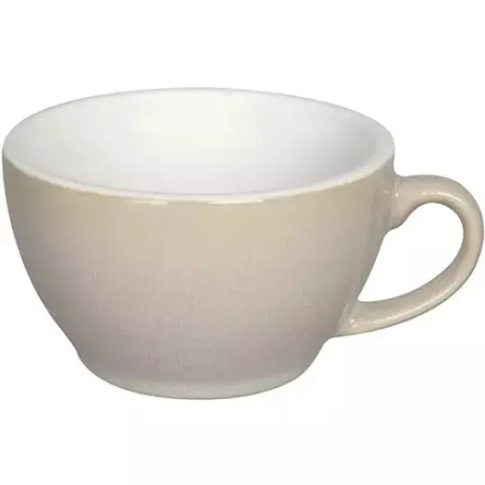 Чашка чайная «Эгг» фарфор 250мл ,H=60,L=125,B=100мм айвори