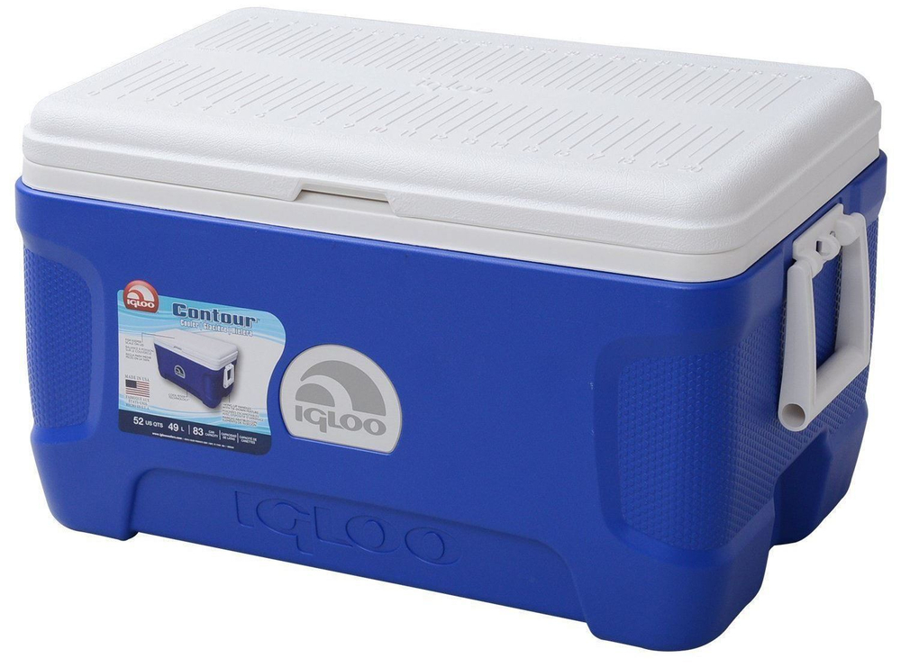 Изотермический контейнер (термобокс) Igloo Contour 52 (50 л.), синий
