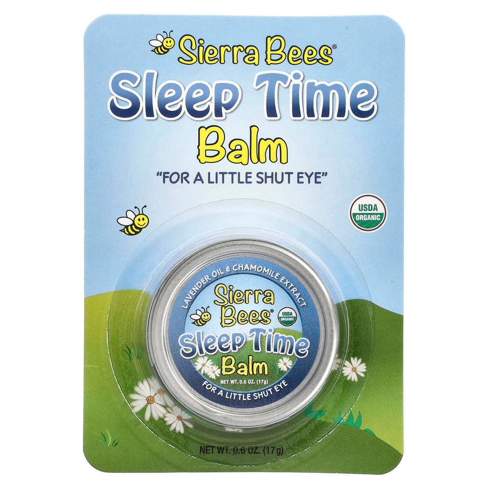 Sierra Bees, бальзам для спокойного сна, лаванда и ромашка, 17 г (0,6 унции)