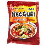 Nongshim, Neoguri, лапша удон, пряные морепродукты, 4 пакетика по 120 г (4,23 унции)