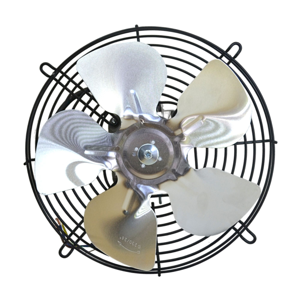 Двигатель(микродвигатель) вентилятора 10-20 с крыльчаткой 230 мм и решеткой