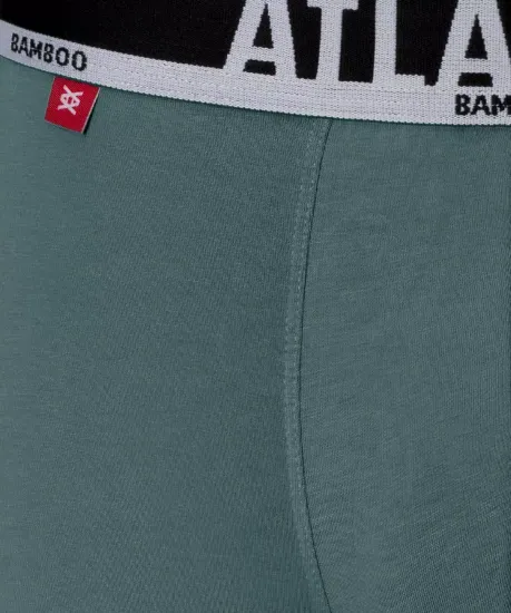 Трусы мужские боксеры, Atlantic MH-1187, изумрудные