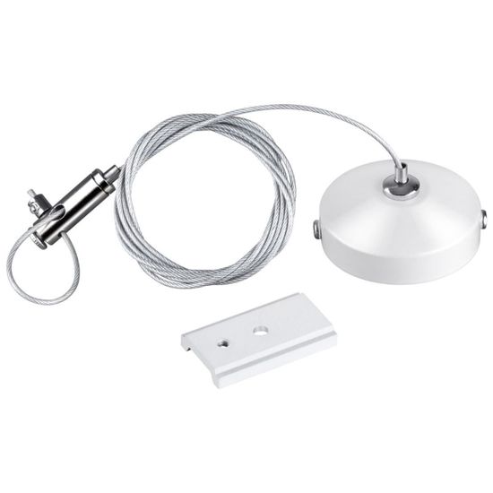 135096 SHINO  NT20 133 белый Подвесной комплект с 1-метровым тросом IP20 FLUM