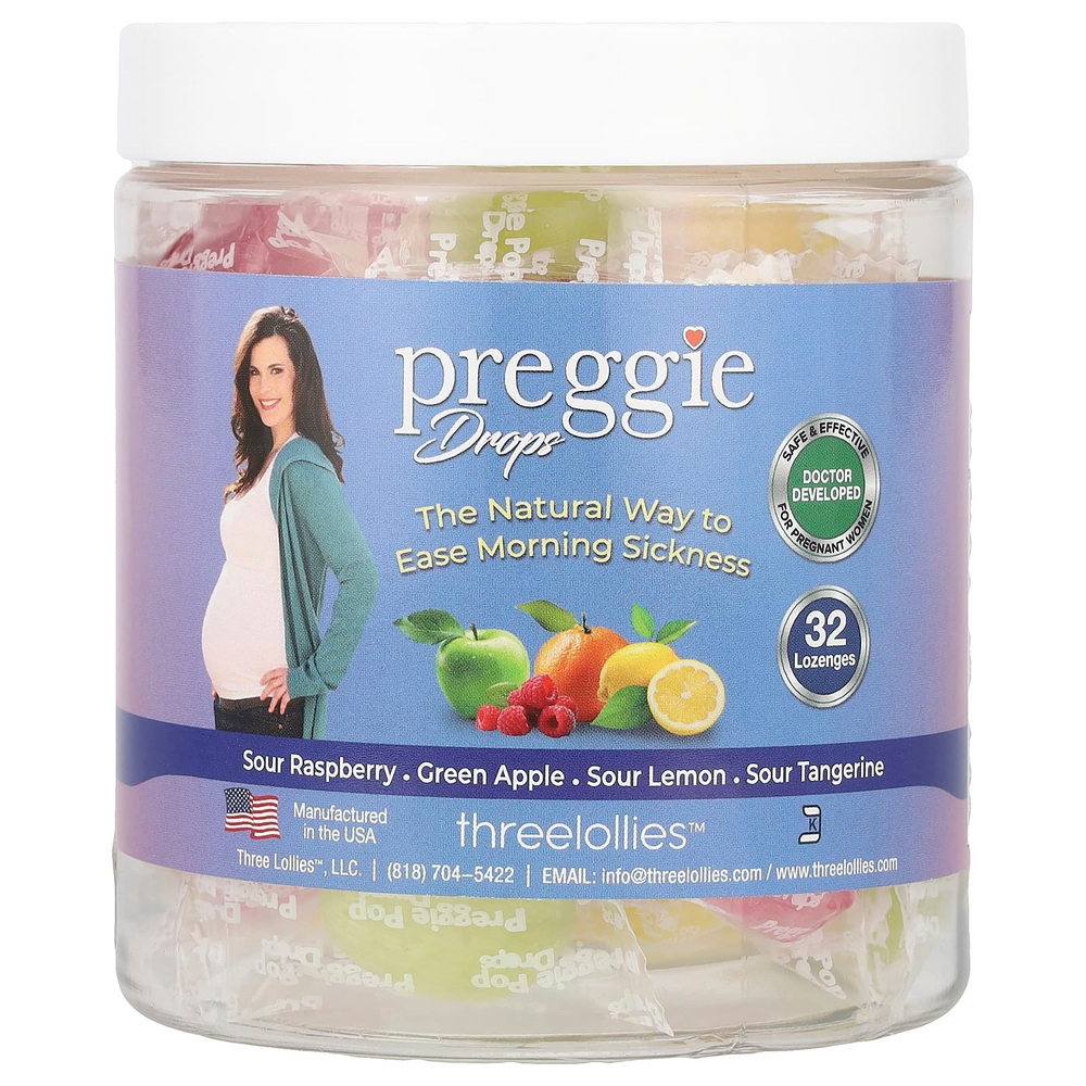 Preggie, Ассорти, 32 пастилки