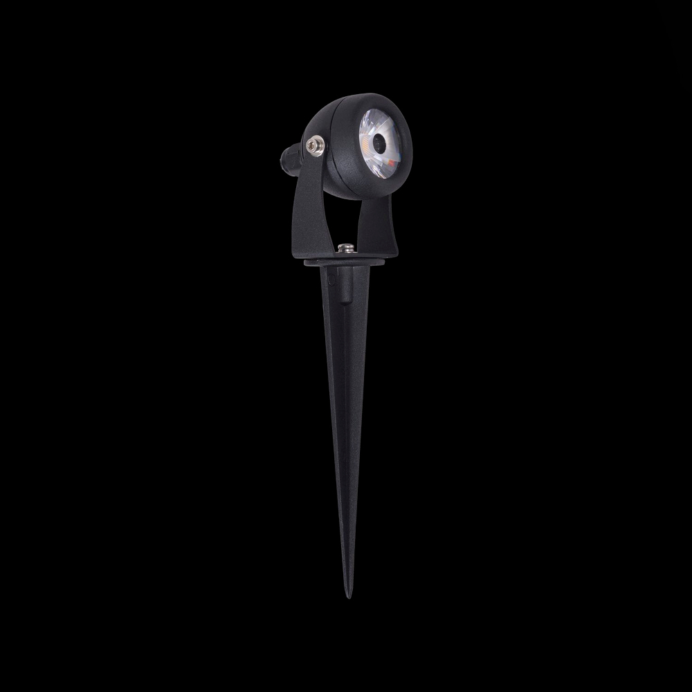 SL098.405.01 Светильник уличный наземный ST-Luce Черный/Прозрачный LED 1*5W 4000K PEDANA