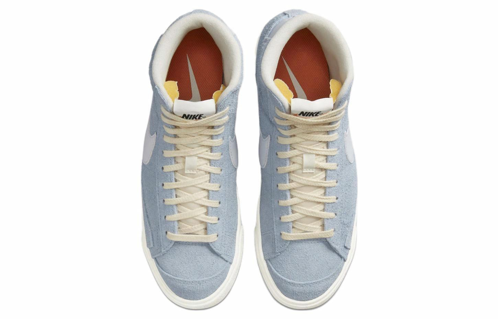 Кроссовки Nike Blazer 77 Vintage "Blue Suede" (Женская размерная сетка)