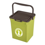 Контейнер для мусора 235х210х252 мм, 8л (зеленый)