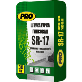 Штукатурка гипсовая CenterPro выравнивающая SR-17 для РН и МН 30 кг