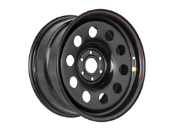 Диск усиленный Nissan Navara D40 3.0TD стальной черный 6x114,3 8xR17 d66 ET+25