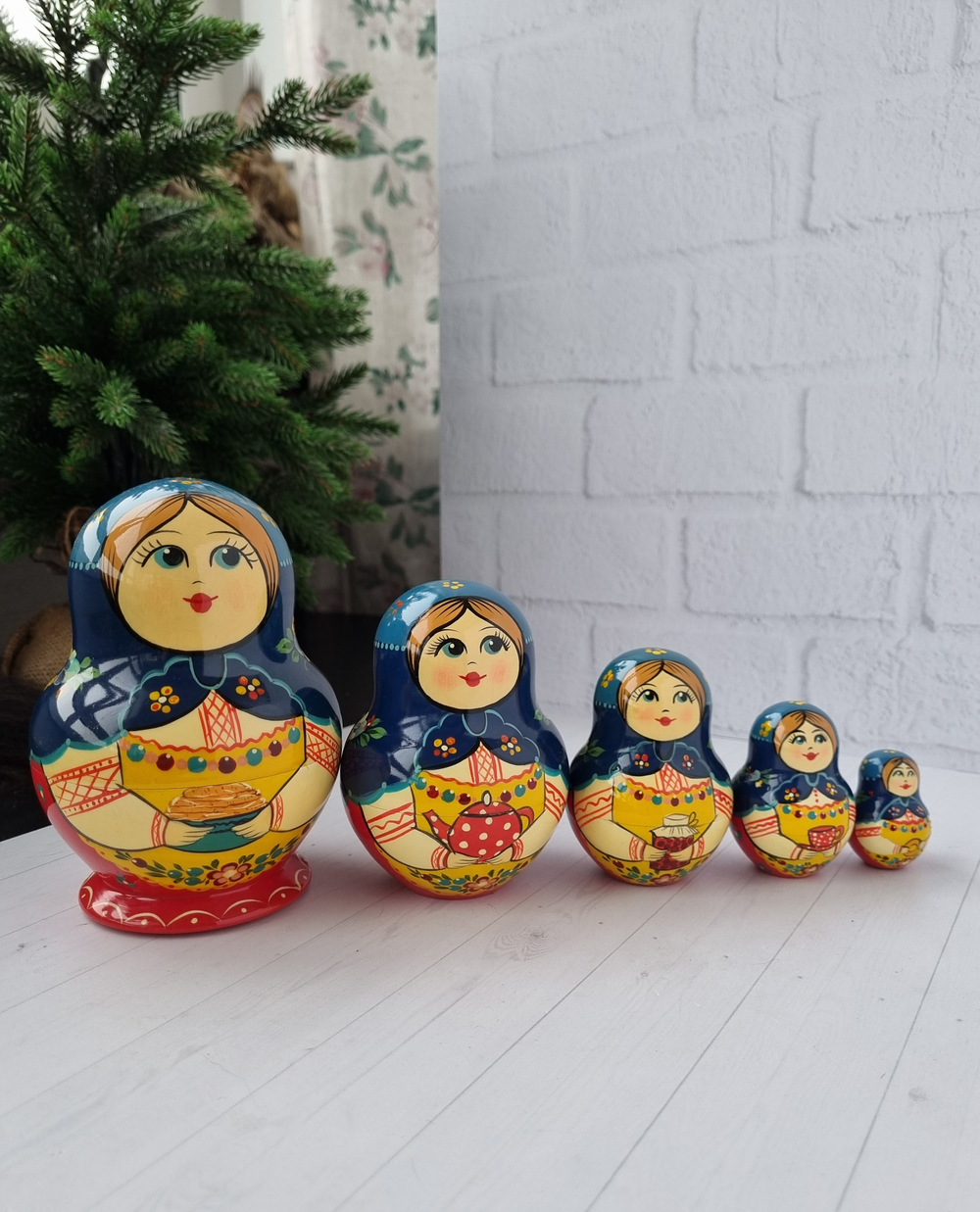 Матрёшка "Традиция" 5м 15см пузатая