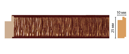 Молдинг Decomaster 102-52 25*10*2400мм