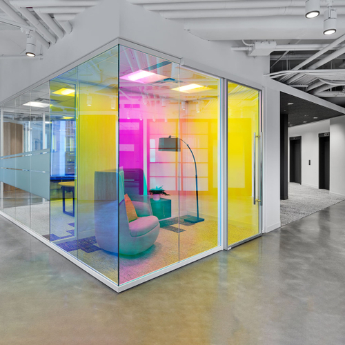 Дихроичная пленка DICHROM GREEN ControlTek, на отрез (ширина рулона 1,38 м.)