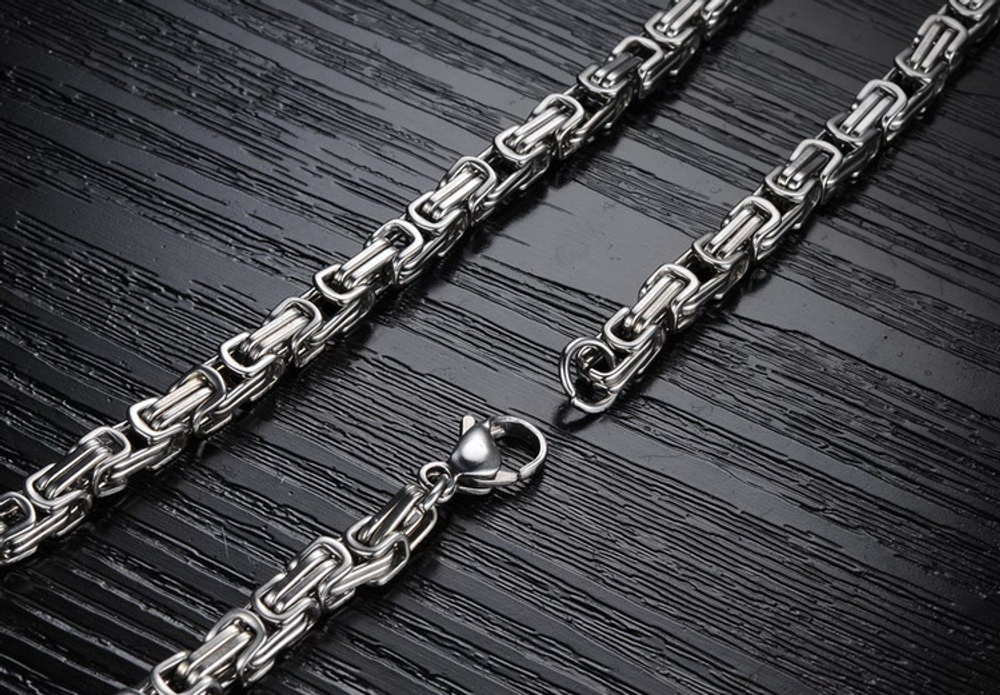 Цепь мужская 55 см Steelman mn082
