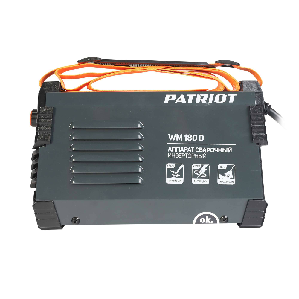 Аппарат сварочный инверторный PATRIOT WM 180 D