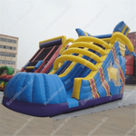 Надувная горка "Ботинок" 9*5*6 м