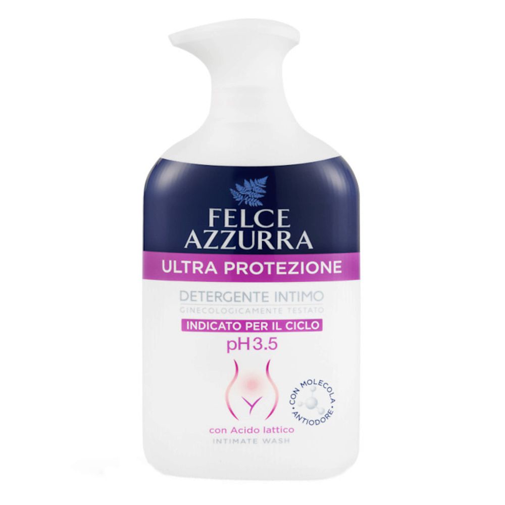 Felce Azzurra Гель для интимной гигиены «Ультра Защита» с Молочной кислотой Intimate Wash Ultra Protection 250 мл