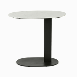 Кофейный столик Jaspire 50х30 белая керамика