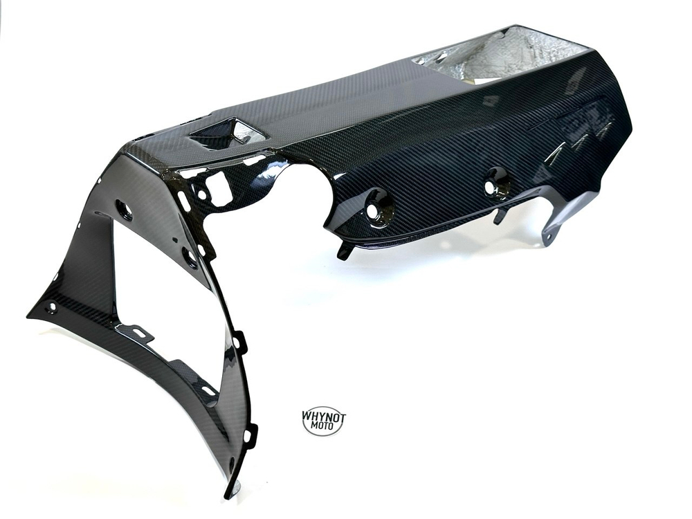FullSix Карбоновая защита нижняя - Belly Pan (OEM выхлоп) Yamaha YZF-R1 MY-R120-TC42