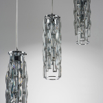 722030 Люстра LIMPIO 4х6W(led) G9 ХРОМ/ПРОЗРАЧНЫЙ