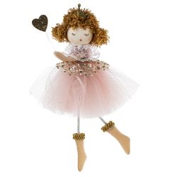 GAEM Изделие декоративное подвесное "Девочка-ангел", L6,5 W6 H17,5 см, 3в.