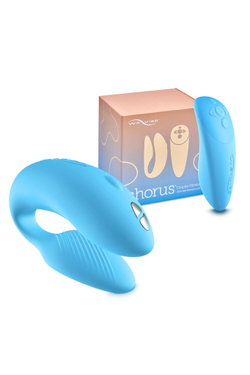 Вибратор WE-VIBE Chorus силикон, голубой, 11 см