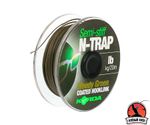 KORDA Поводковый материал N-Trap Semi-stiff 20lb Weedy Green