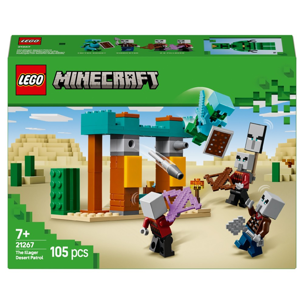 LEGO Minecraft - Пустынный патруль злодеев 21267