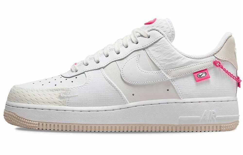 Кроссовки Nike Air Force 1 Low Pink Bling (Женская размерная сетка)