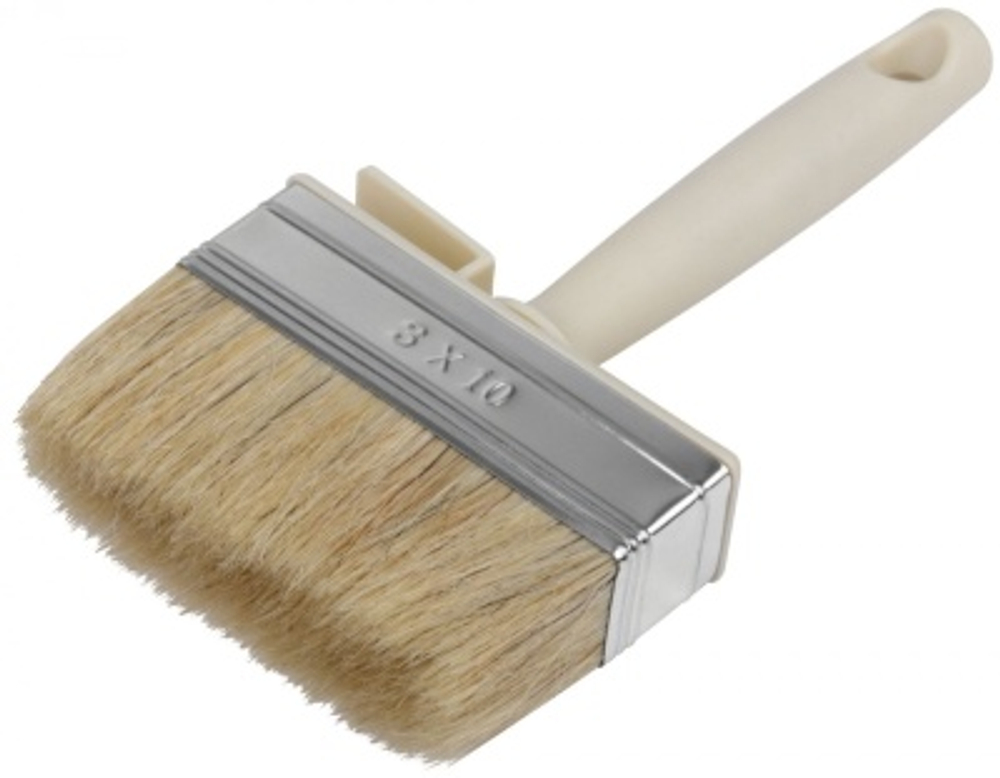 Макловица 30*100мм натуральная щетина пластиковый корпус мини