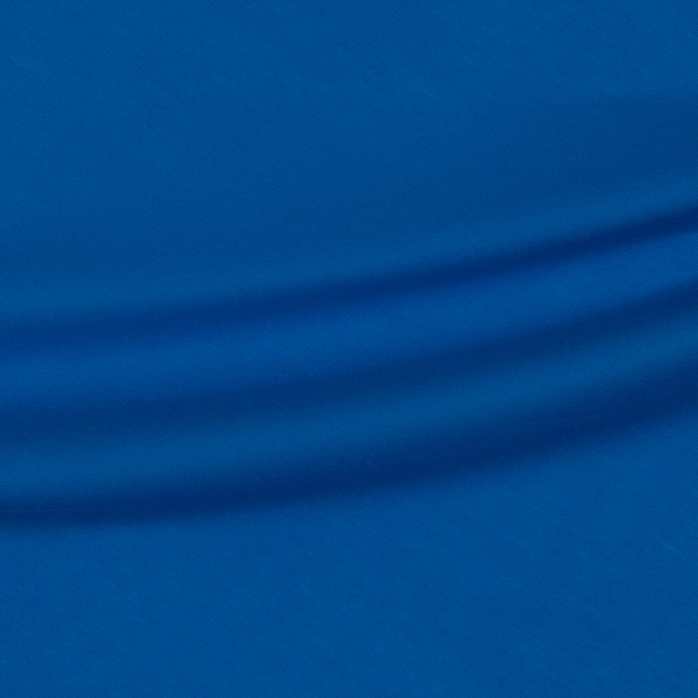 Тонкий хлопковый трикотаж синего цвета (94 г/м2)