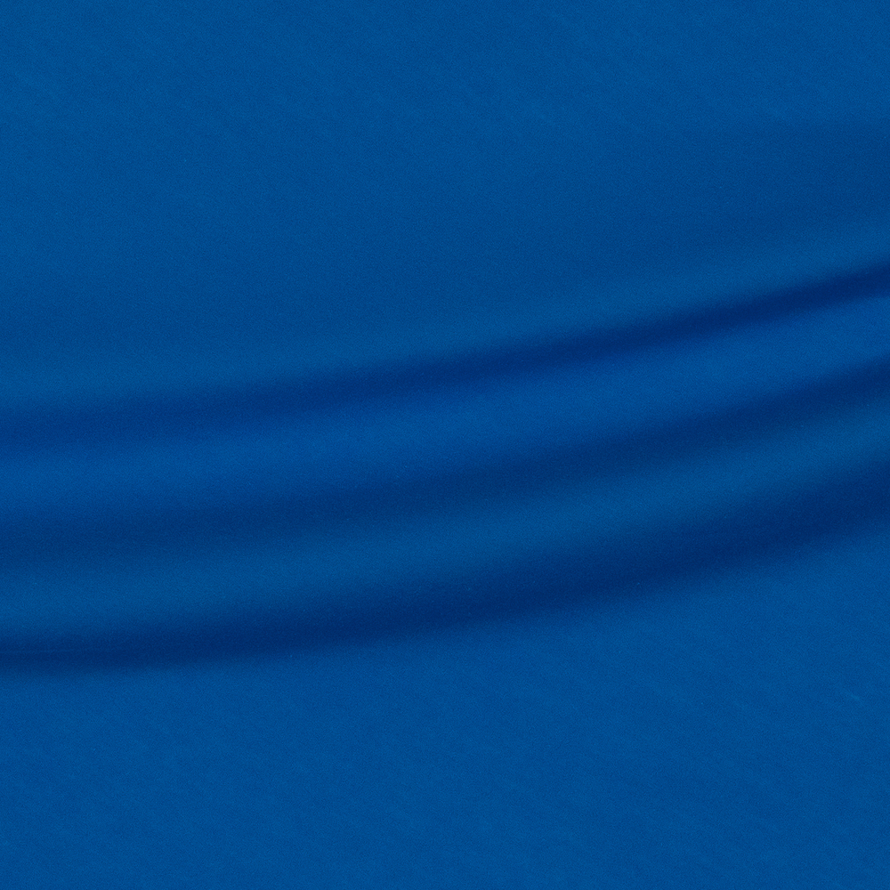 Тонкий хлопковый трикотаж синего цвета (94 г/м2)