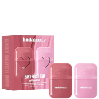 Huda Beaut Baby Blush Duo Mild Mocktail - Strawberry Cream + Ube