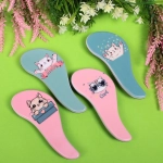 Расческа массажная детская «Pro Hair - Котик Луи», микс 4 цвета, 8*19 см (коробка PVC)