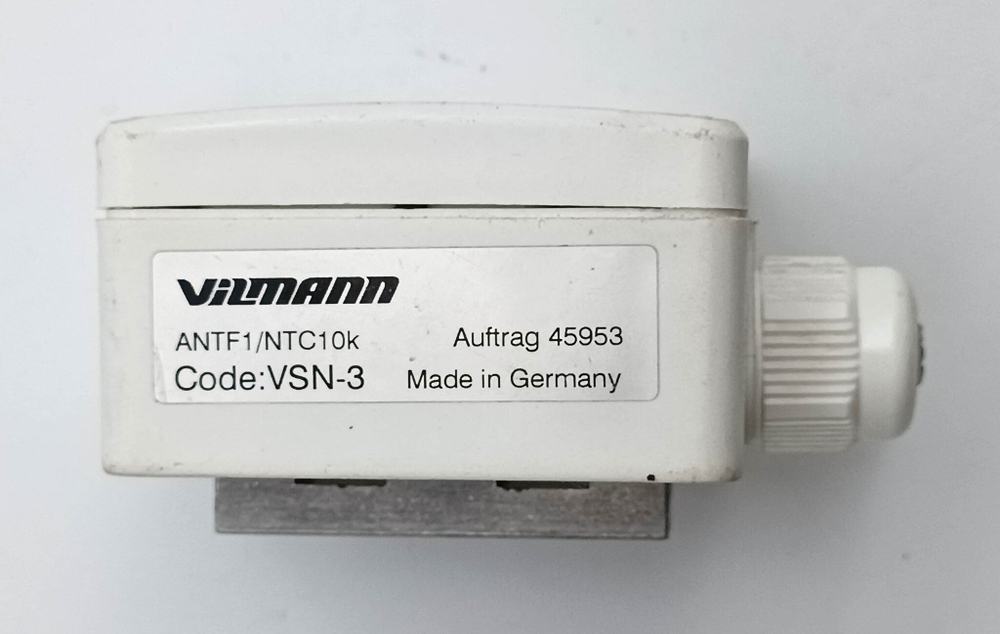 Датчик температуры воды в трубе Vilmann ANTF1/NTC10k 45953 код: VSN-3 накладной