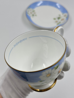 Чайная пара с ромашками Yves Saint Laurent