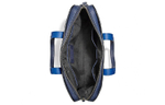 COACH Leather Briefcase, Laptop Bag, Shoulder Bag, Crossbody Bag, Handbag Large Men"s Blue