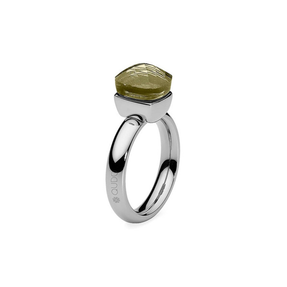 Кольцо Qudo Firenze olivine 18.5 мм 610773 G/S