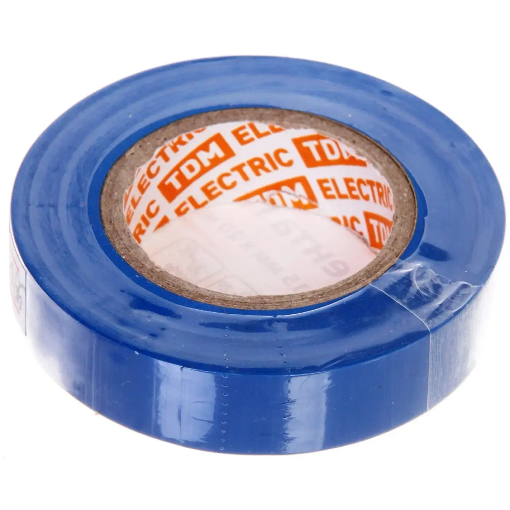 Изолента TDM 15мм х 20м синий (10/240)