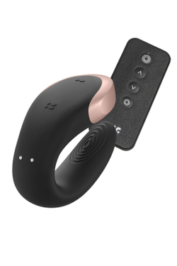 Satisfyer Double Love Connect App - Стимулятор для пар с пультом ДУ
