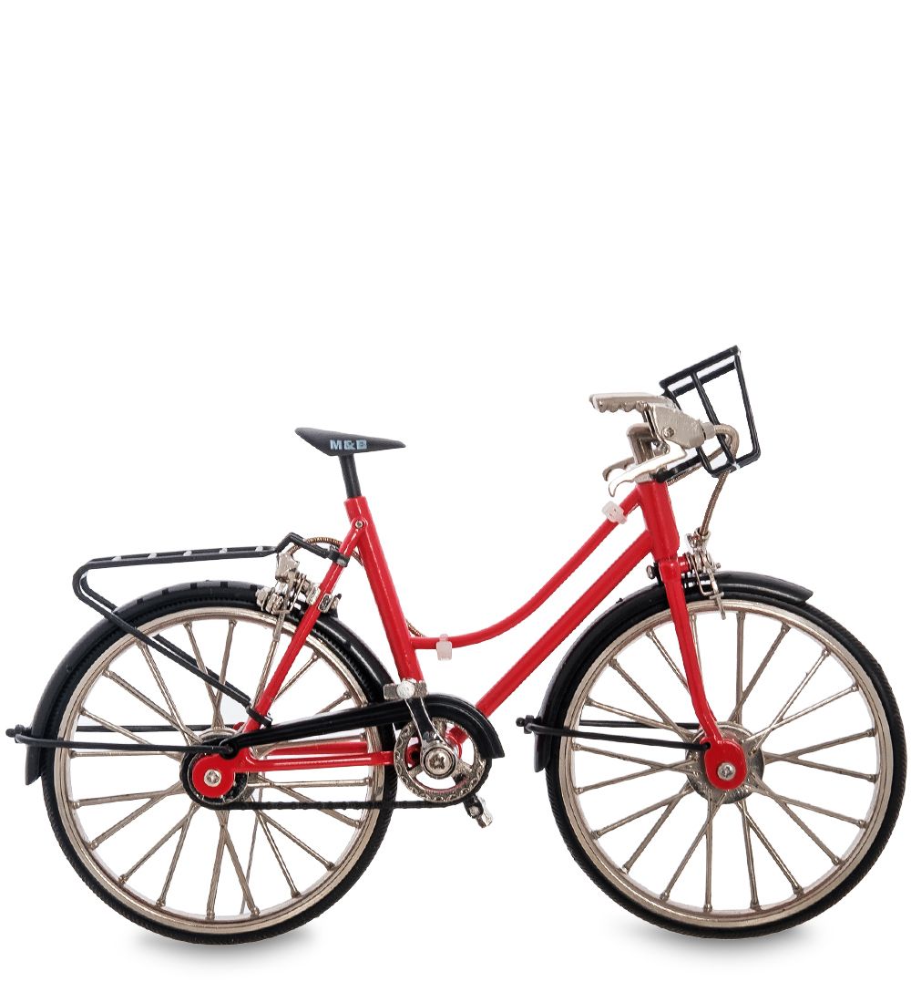 VL-06/3 Фигурка-модель 1:10 Велосипед женский «Torrent Ussury» красный